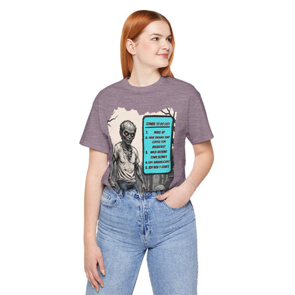My Gothic Girl "Zombie: To Do List"  – Whimsy Goth Streetwear, Dark Poetry Fashion, Alt Aesthetic Apparel