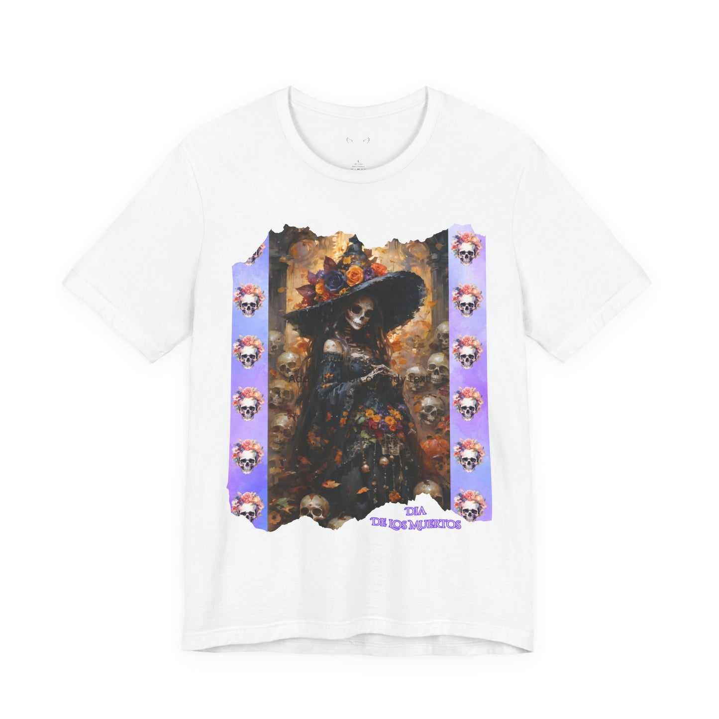 My Gothic Girl Dia De Los Muertos Graphic Tee – Gothic Streetwear, Whimsy Goth, Dark Poetry Alt Fashion