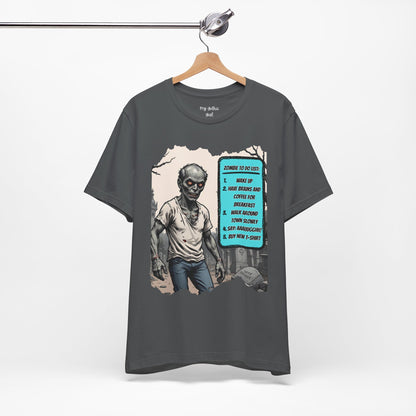My Gothic Girl "Zombie: To Do List"  – Whimsy Goth Streetwear, Dark Poetry Fashion, Alt Aesthetic Apparel