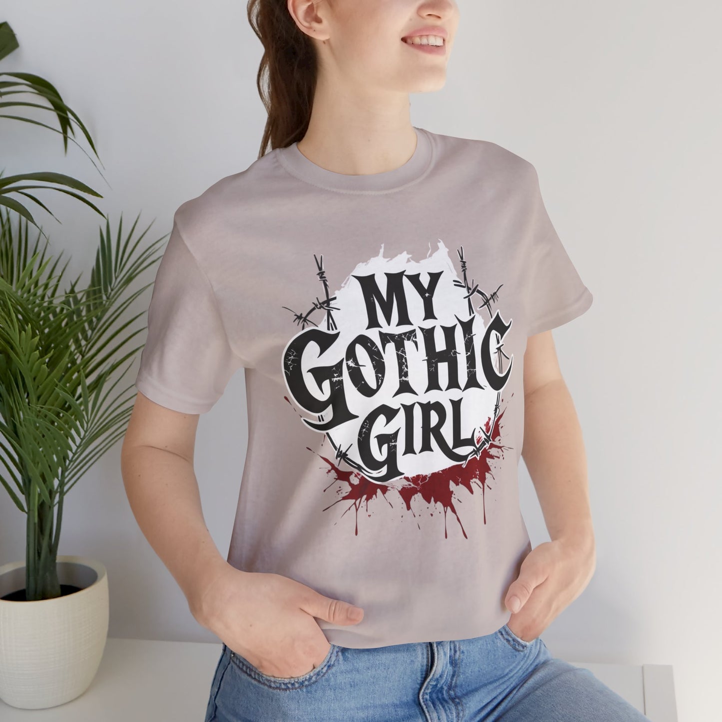 My Gothic Girl Graphic Poetic Goth Graphic Tee – My Gothic Girl