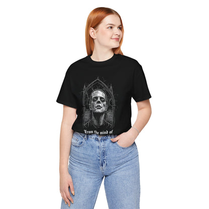 "From The Mind Of Mary Shelley" Gothic Literary Horror T-Shirt