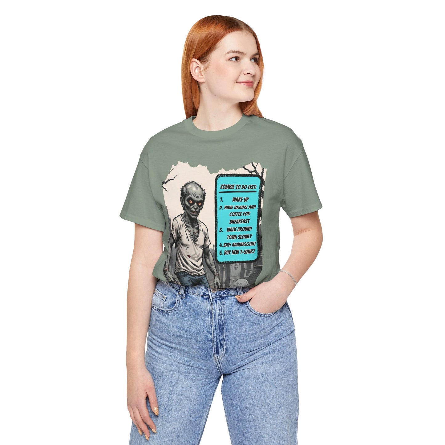 My Gothic Girl "Zombie: To Do List"  – Whimsy Goth Streetwear, Dark Poetry Fashion, Alt Aesthetic Apparel