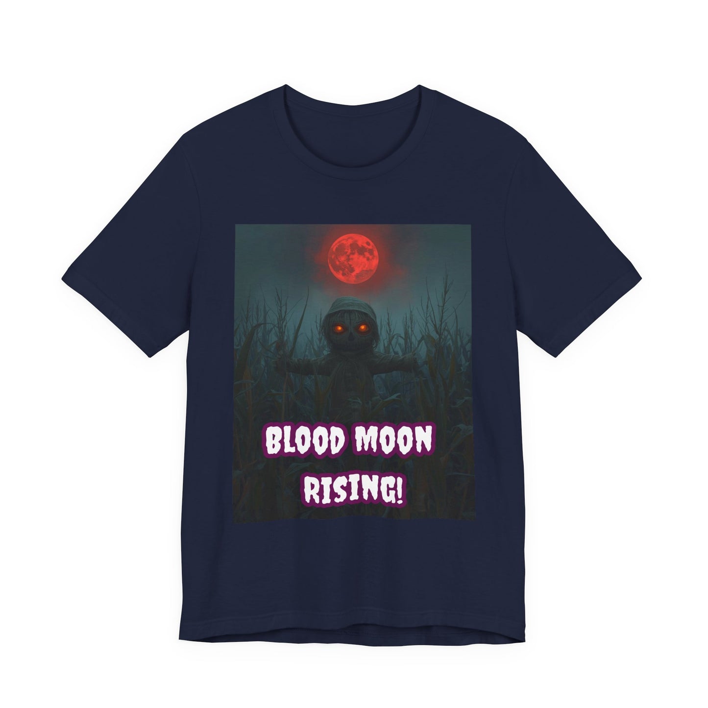 My Gothic Girl "Blood Moon Rising" Graphic T-Shirt Unisex Gothic Dark Fashion Casual Wear
