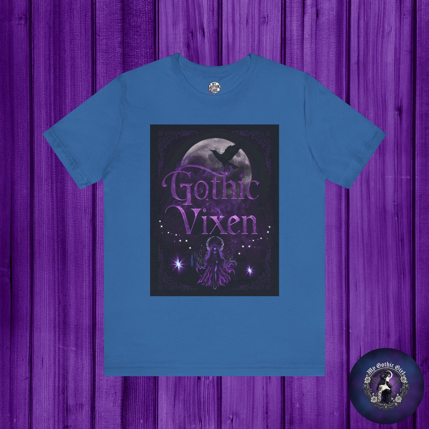 My Gothic Girl - "Gothic Vixen" Graphic T-Shirt – Alt Aesthetic Poetic Goth Street-wear