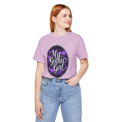 My Gothic Girl Poetic Goth Graphic Tee – Dark Alt Aesthetic Streetwear Fashion