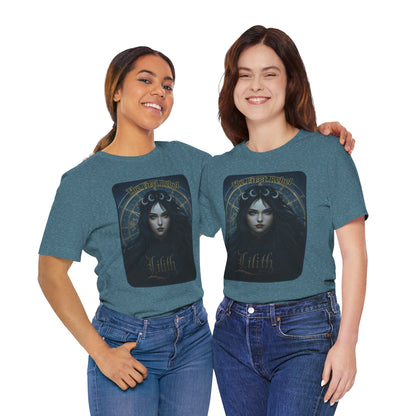 The First Rebel -"Lilith" Graphic T-Shirt – Alt Aesthetic Poetic Goth Street-wear