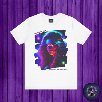 Celestial Enchantress Poetic Goth Graphic Tee – My Gothic Girl