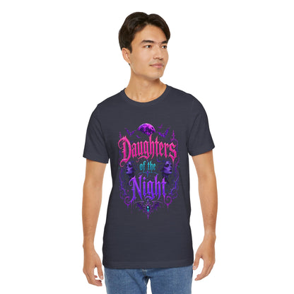 Daughters of the Night Tee — Gothic Vampire Moon Graphic T-Shirt