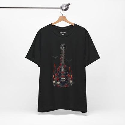 "Midnight Riff" Gothic Art Electric Guitar Tee