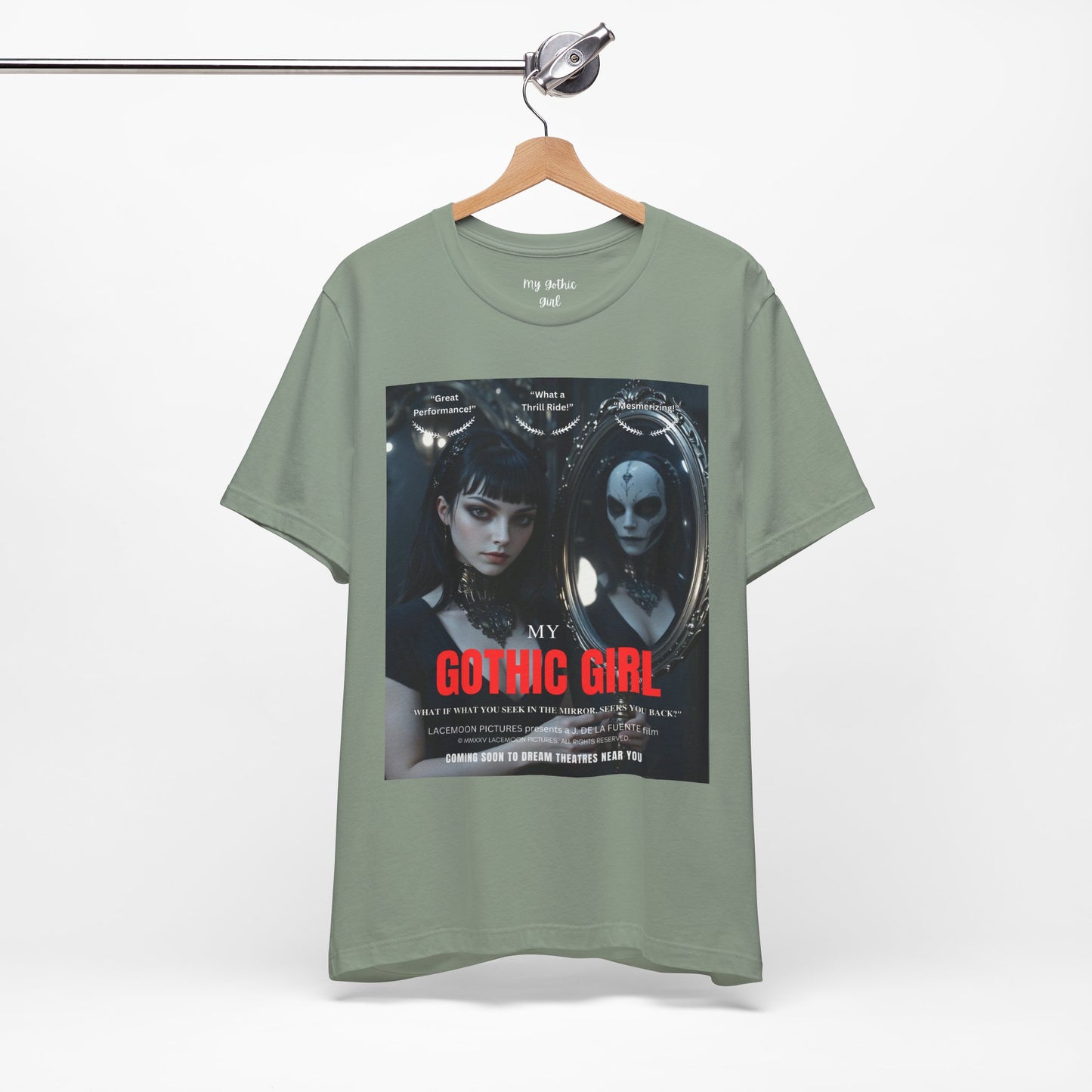 My Gothic Girl Graphic Tee – Whimsy Goth Streetwear, Dark Poetry Fashion, Alt Aesthetic Apparel