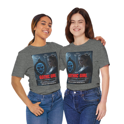 My Gothic Girl "Movie Poster" Graphic Tee – Gothic Streetwear, Whimsy Goth, Dark Poetry Alt Fashion