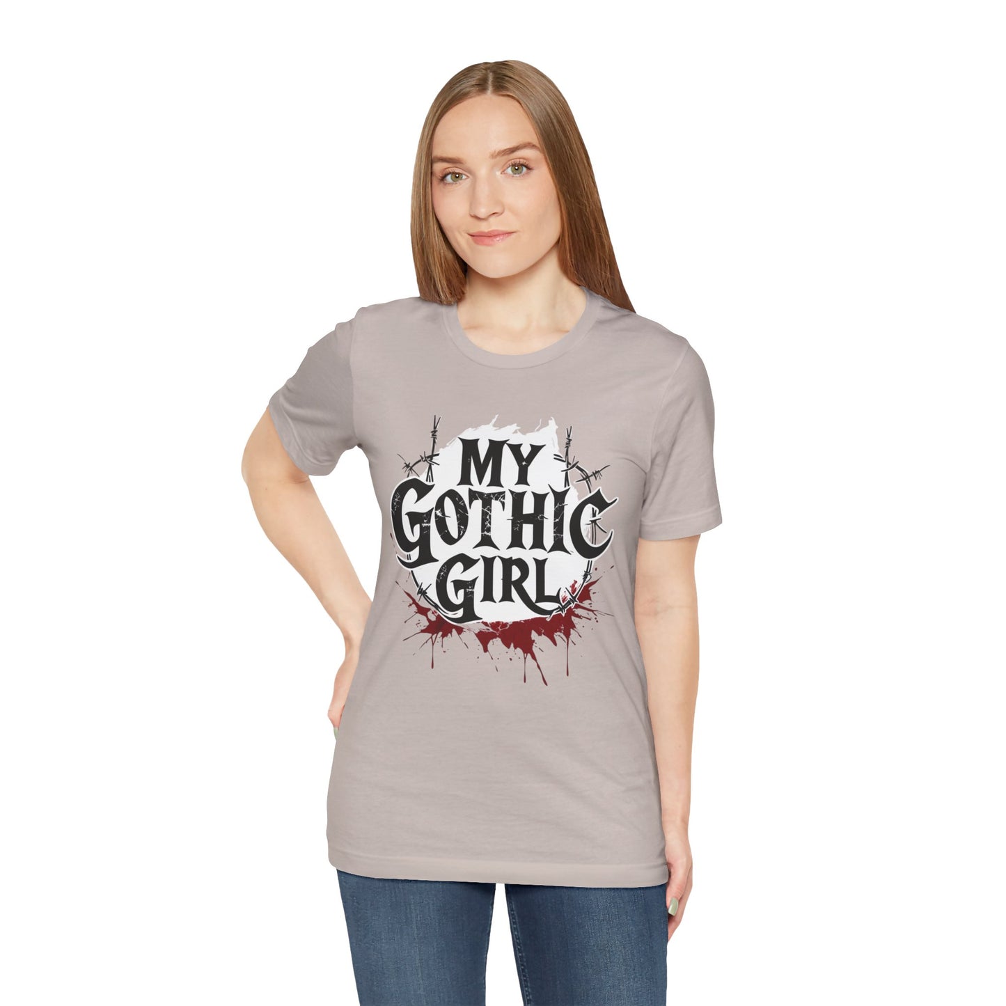 My Gothic Girl Graphic Poetic Goth Graphic Tee – My Gothic Girl