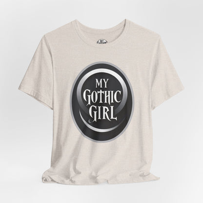 My Gothic Girl Poetic Goth Graphic Tee – Dark Alt Aesthetic Streetwear Fashion