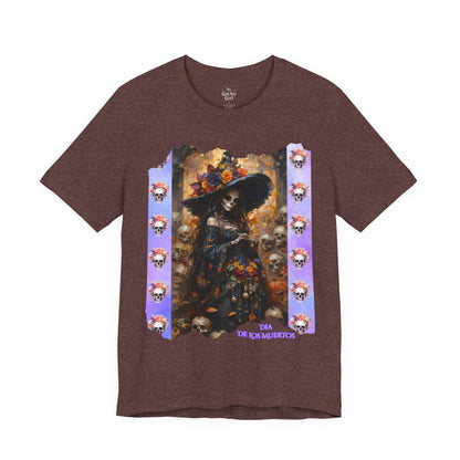 My Gothic Girl Dia De Los Muertos Graphic Tee – Gothic Streetwear, Whimsy Goth, Dark Poetry Alt Fashion