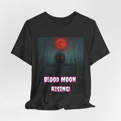 My Gothic Girl "Blood Moon Rising" Graphic T-Shirt Unisex Gothic Dark Fashion Casual Wear