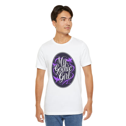 My Gothic Girl Poetic Goth Graphic Tee – Dark Alt Aesthetic Streetwear Fashion