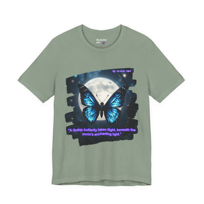 My Gothic Girl Graphic Tee – Whimsy Goth Streetwear, Dark Poetry Fashion, Alt Aesthetic Apparel