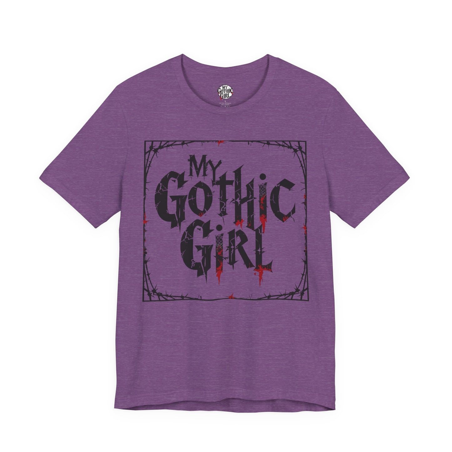My Gothic Girl Graphic Poetic Goth Graphic Tee – My Gothic Girl