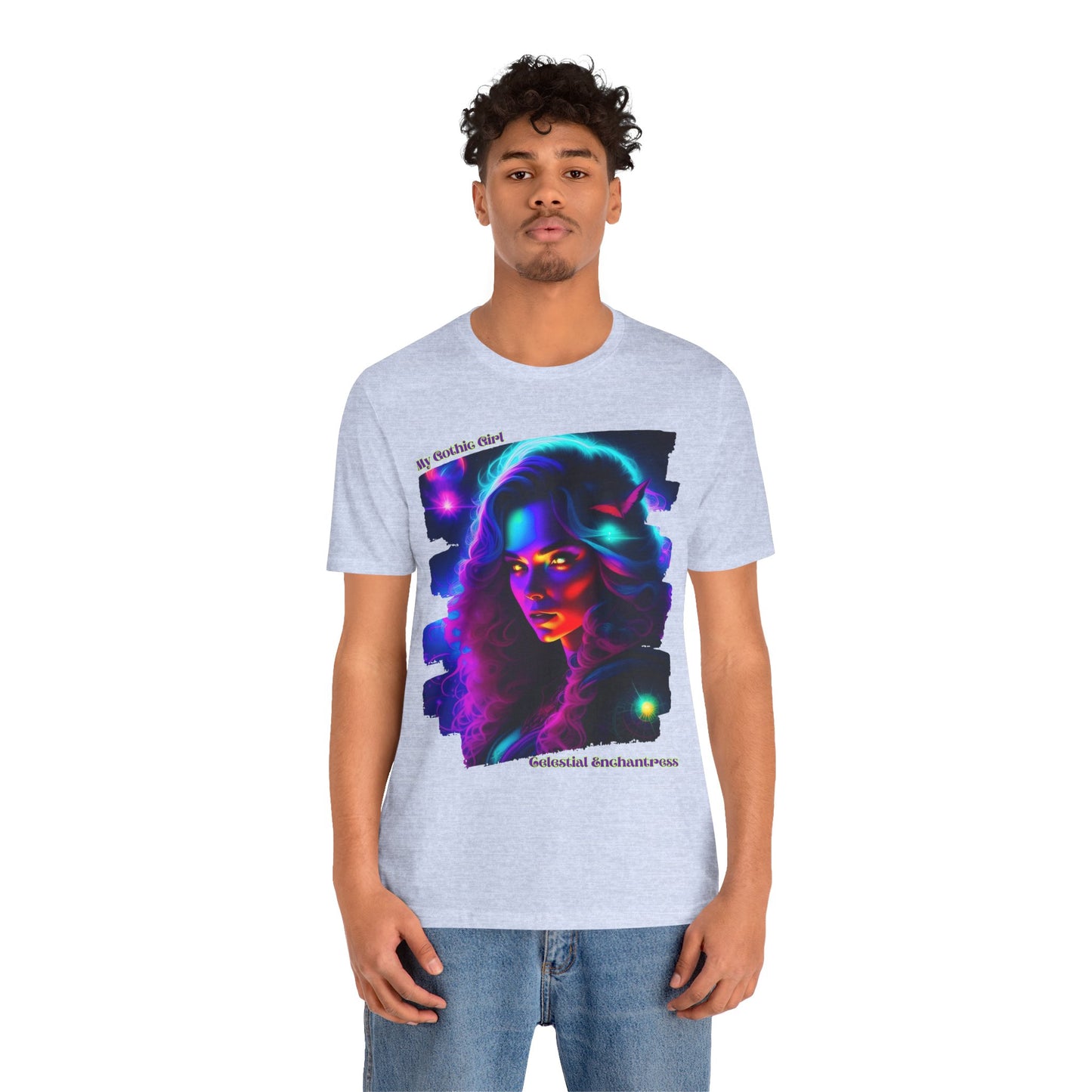 Celestial Enchantress Poetic Goth Graphic Tee – My Gothic Girl