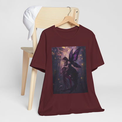 My Gothic Girl "Gothic Fairy" Graphic T-Shirt Unisex Gothic Dark Fashion Casual Wear