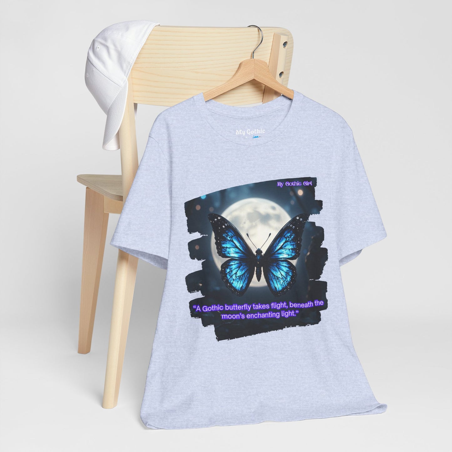 My Gothic Girl Graphic Tee – Whimsy Goth Streetwear, Dark Poetry Fashion, Alt Aesthetic Apparel