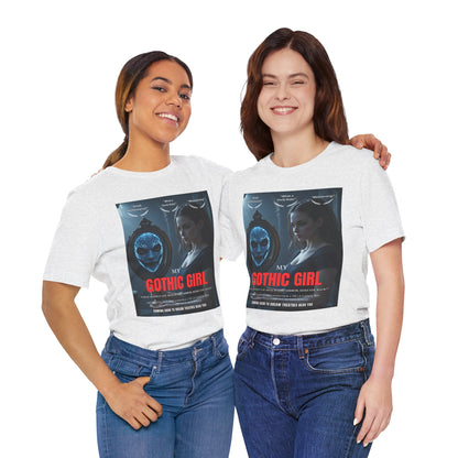 My Gothic Girl "Movie Poster" Graphic Tee – Gothic Streetwear, Whimsy Goth, Dark Poetry Alt Fashion
