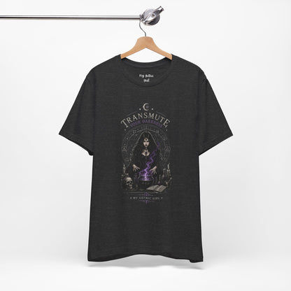 Transmute Your Darkness Alchemist Arts Tee — Witchy Occult Graphic T-Shirt