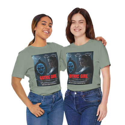 My Gothic Girl "Movie Poster" Graphic Tee – Gothic Streetwear, Whimsy Goth, Dark Poetry Alt Fashion