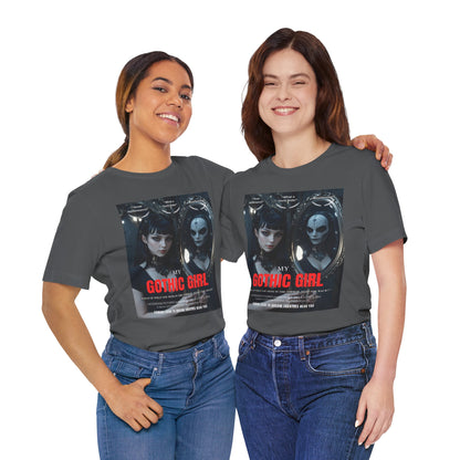 My Gothic Girl Graphic Tee – Whimsy Goth Streetwear, Dark Poetry Fashion, Alt Aesthetic Apparel