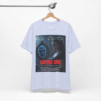 My Gothic Girl "Movie Poster" Graphic Tee – Gothic Streetwear, Whimsy Goth, Dark Poetry Alt Fashion