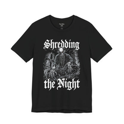 "Shredding The Night" Street Skater T Shirt