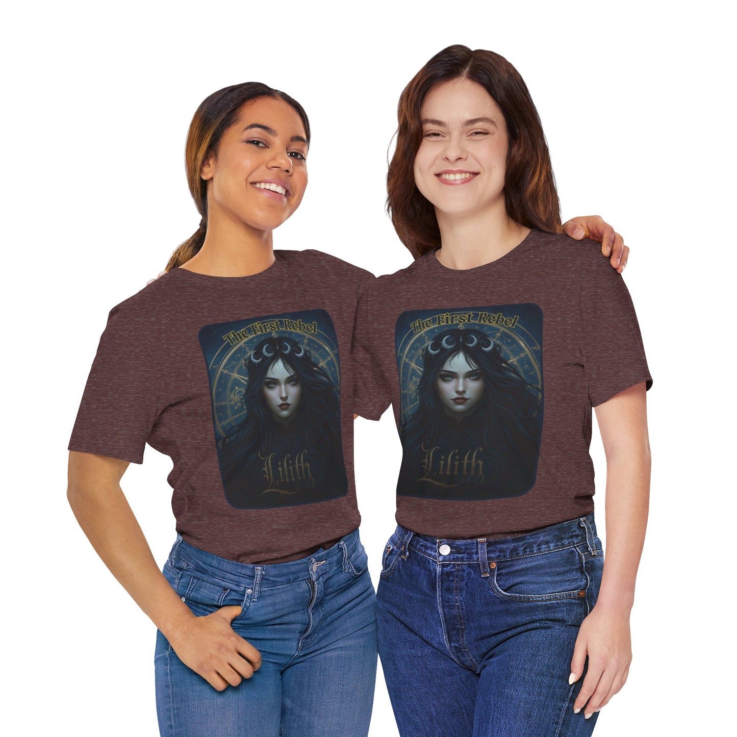 The First Rebel -"Lilith" Graphic T-Shirt – Alt Aesthetic Poetic Goth Street-wear