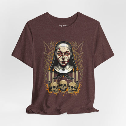 Nocturne Nun Gothic Pop Art T-Shirt
