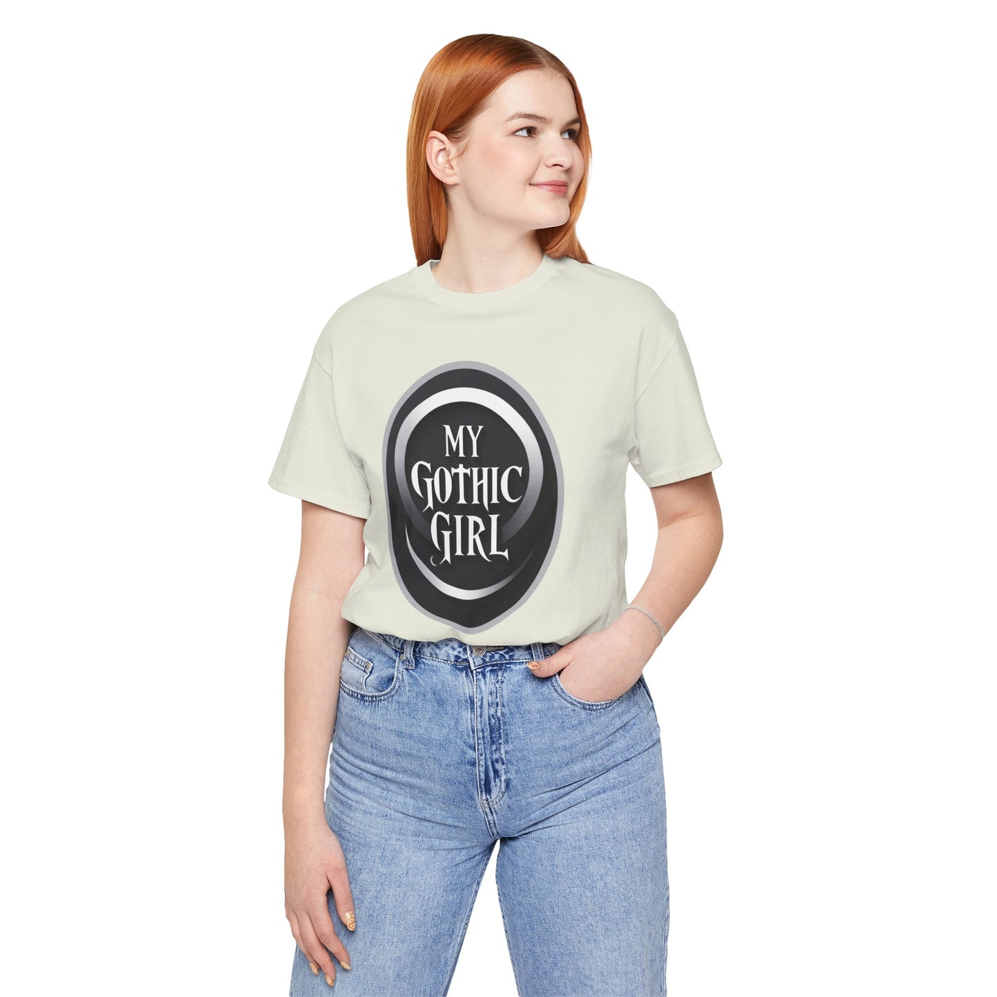 My Gothic Girl Poetic Goth Graphic Tee – Dark Alt Aesthetic Streetwear Fashion