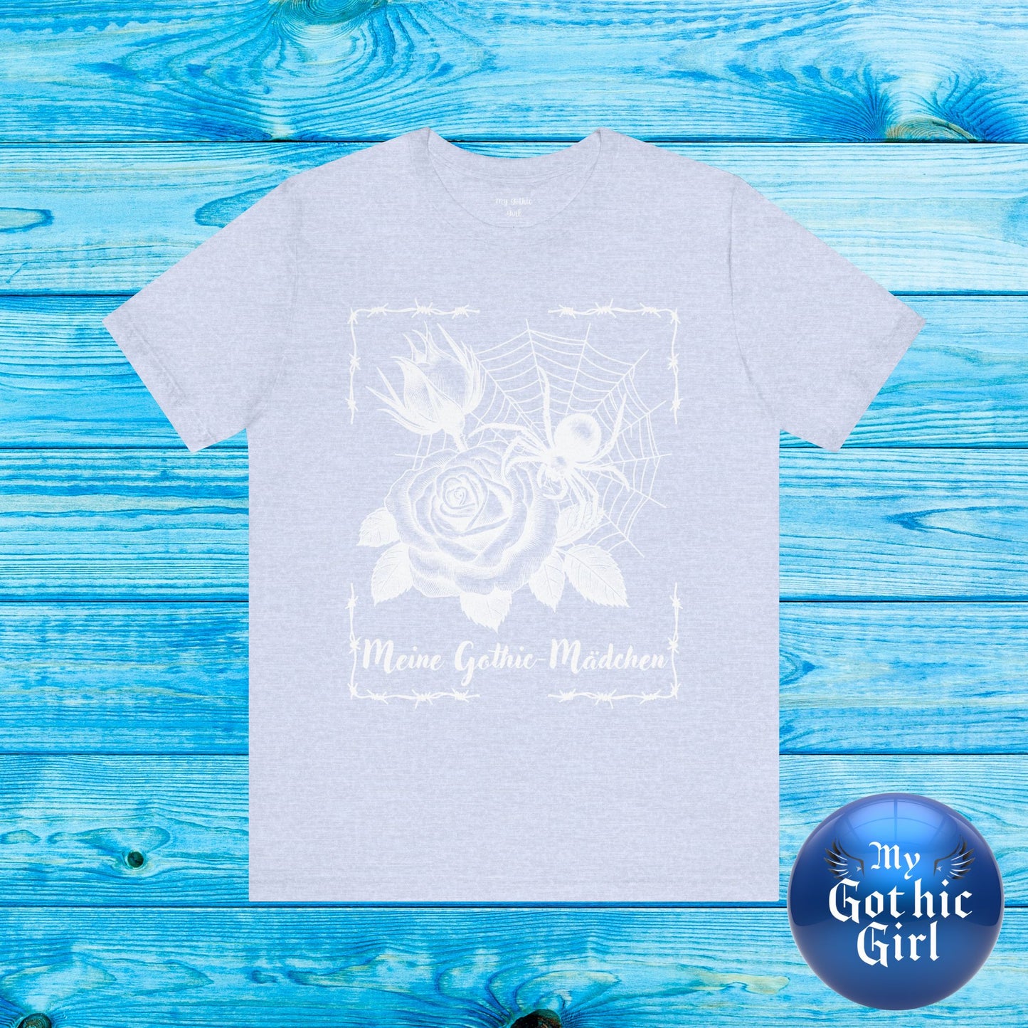 Gothic T-Shirts for Women & Men "Meine Gothic-Mädchen" Dark Aesthetic & Alternative Tees – My Gothic Girl