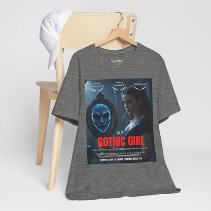 My Gothic Girl "Movie Poster" Graphic Tee – Gothic Streetwear, Whimsy Goth, Dark Poetry Alt Fashion
