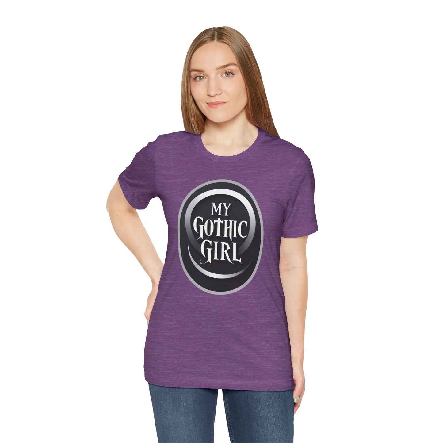 My Gothic Girl Poetic Goth Graphic Tee – Dark Alt Aesthetic Streetwear Fashion