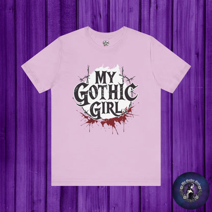 My Gothic Girl Graphic Poetic Goth Graphic Tee – My Gothic Girl
