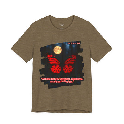 My Gothic Girl Graphic Tee – Whimsy Goth Streetwear, Dark Poetry Fashion, Alt Aesthetic Apparel