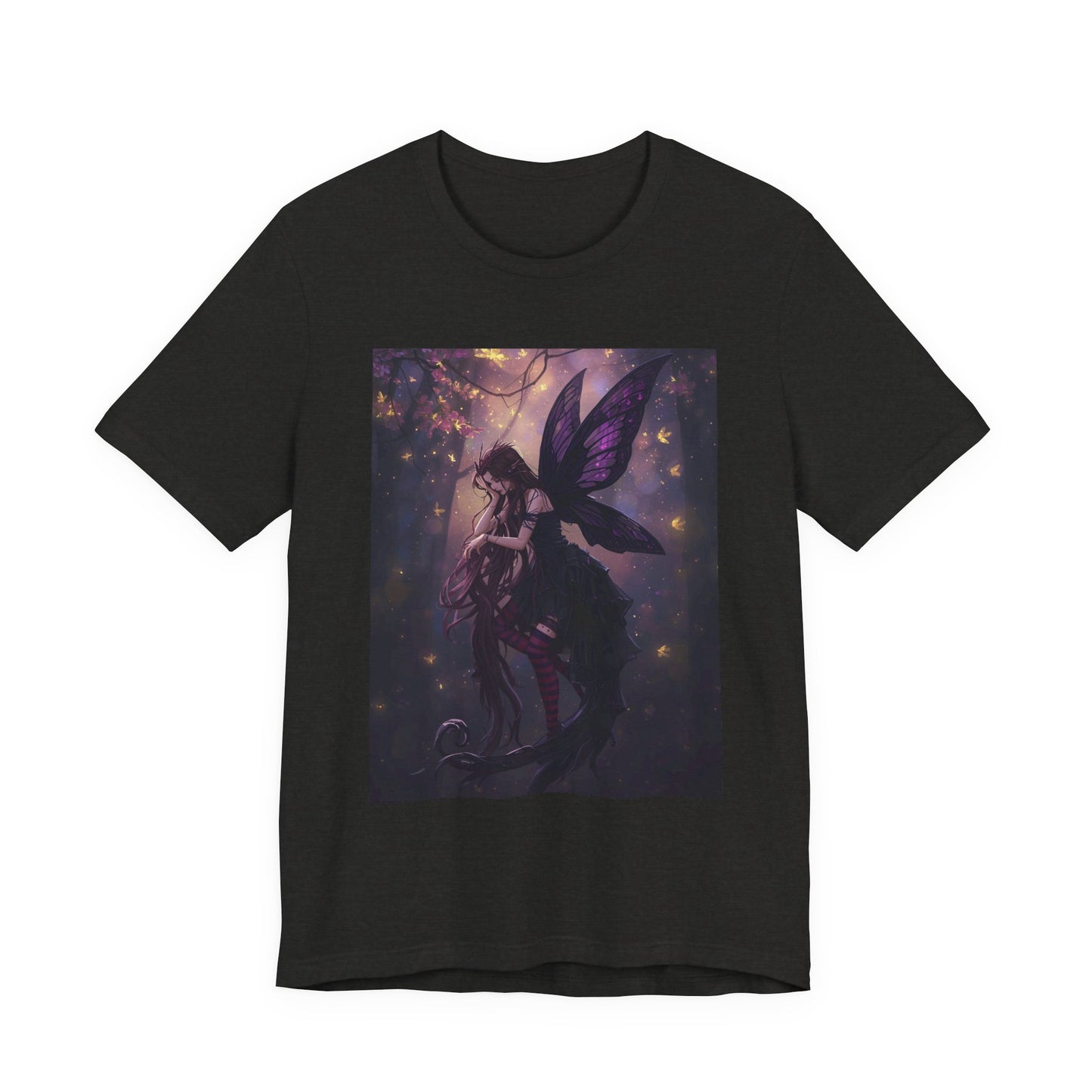 My Gothic Girl "Gothic Fairy" Graphic T-Shirt Unisex Gothic Dark Fashion Casual Wear