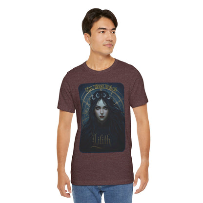The First Rebel -"Lilith" Graphic T-Shirt – Alt Aesthetic Poetic Goth Street-wear