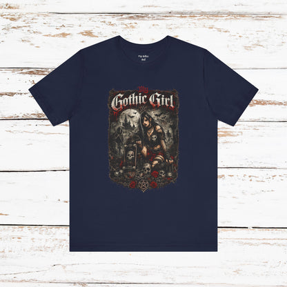 My Gothic Girl - Skater Girl Short Sleeve T Shirt