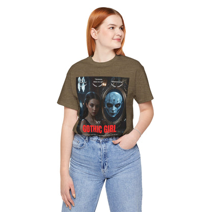 My Gothic Girl T-Shirt "Movie Poster" – Whimsy Goth Streetwear, Dark Poetry Fashion, Alt Aesthetic Apparel