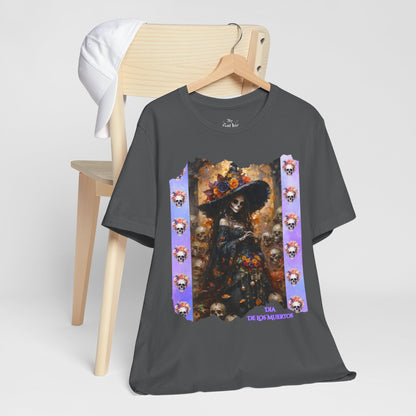 My Gothic Girl Dia De Los Muertos Graphic Tee – Gothic Streetwear, Whimsy Goth, Dark Poetry Alt Fashion