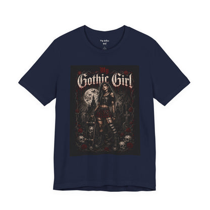 My Gothic Girl - Skater Girl Short Sleeve T Shirt