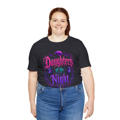 Daughters of the Night Tee — Gothic Vampire Moon Graphic T-Shirt