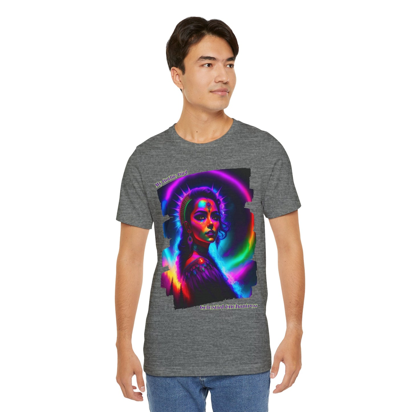 Celestial Enchantress Poetic Goth Graphic Tee – My Gothic Girl
