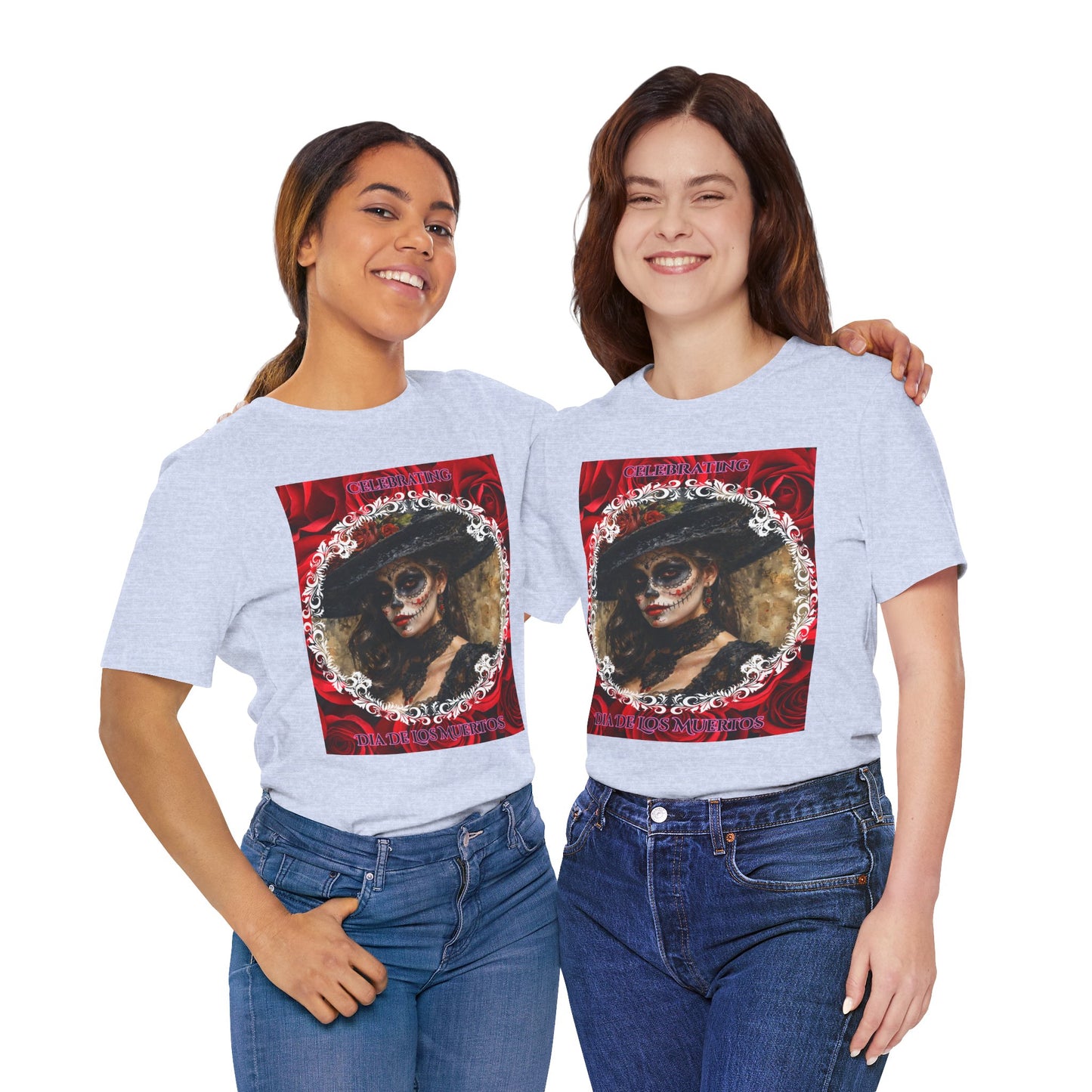My Gothic Girl Dia De Los Muertos Graphic Tee – Gothic Streetwear, Whimsy Goth, Dark Poetry Alt Fashion