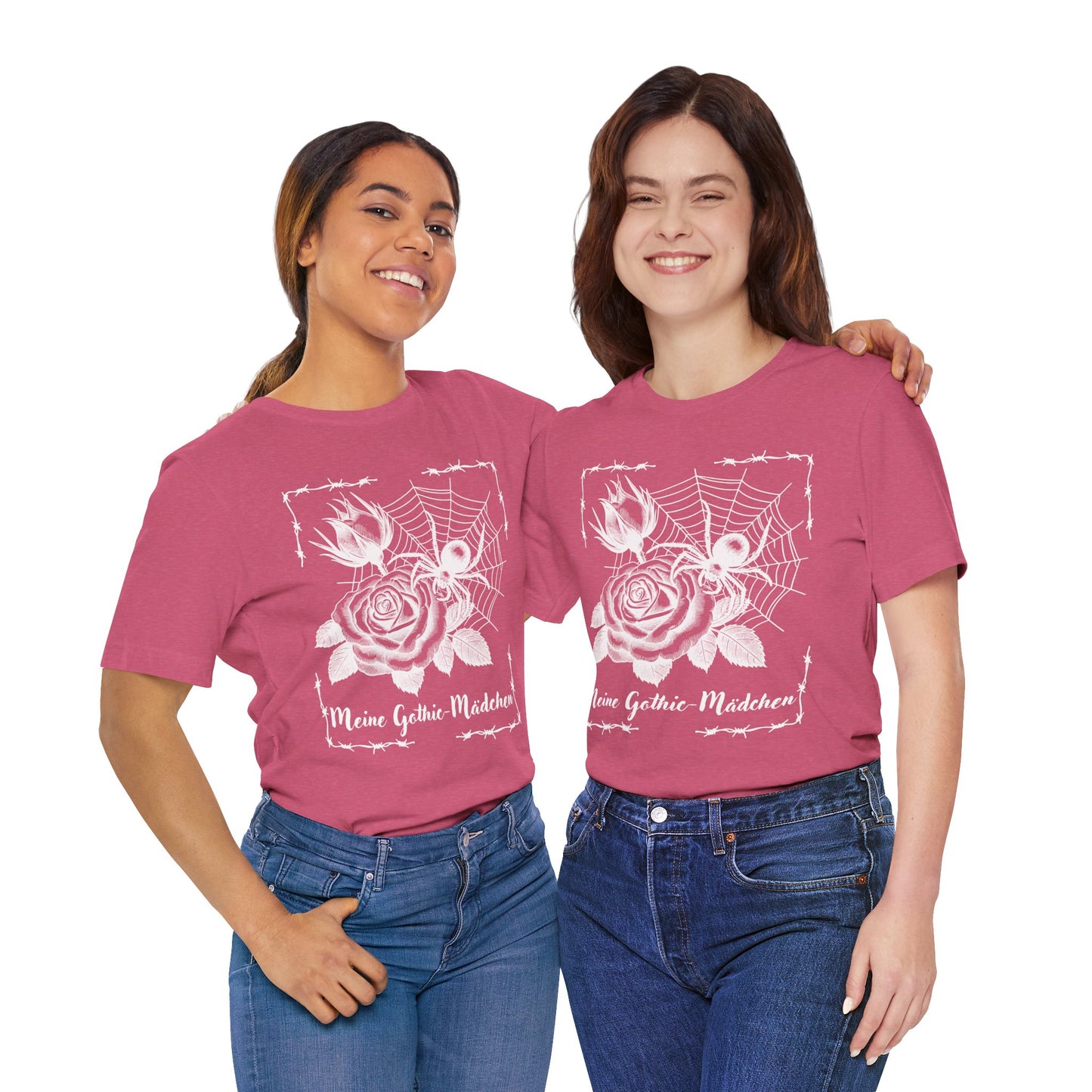 Gothic T-Shirts for Women & Men "Meine Gothic-Mädchen" Dark Aesthetic & Alternative Tees – My Gothic Girl