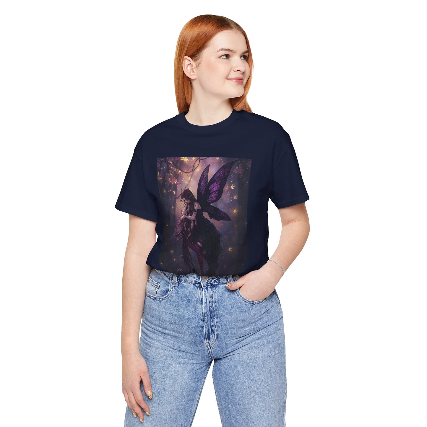 My Gothic Girl "Gothic Fairy" Graphic T-Shirt Unisex Gothic Dark Fashion Casual Wear